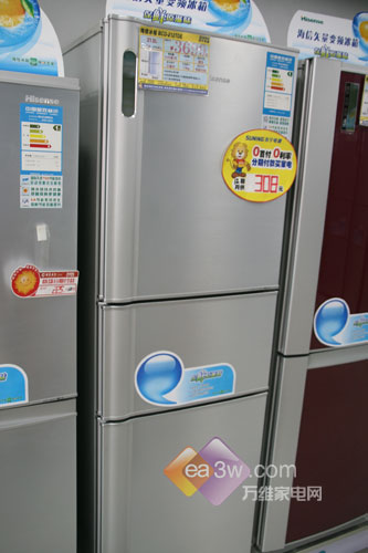 采用双温双控技术 海信212升冰箱热销